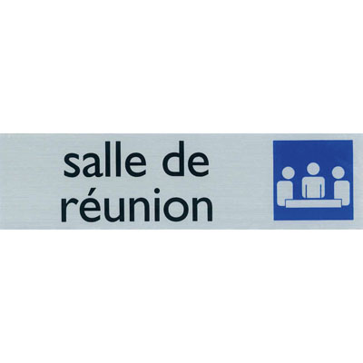 Plaque alu Salle de réunion - Plaques adhésives Alu