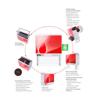 Tampon COPIE - Tampons textes standards-1