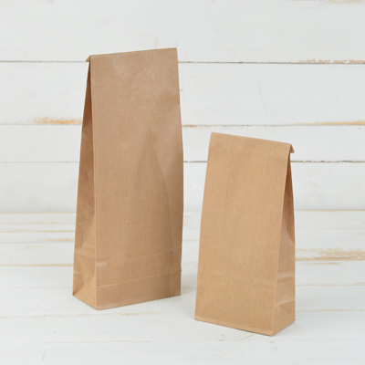 Sachets sans fenêtre - Sachets kraft alimentaires-1