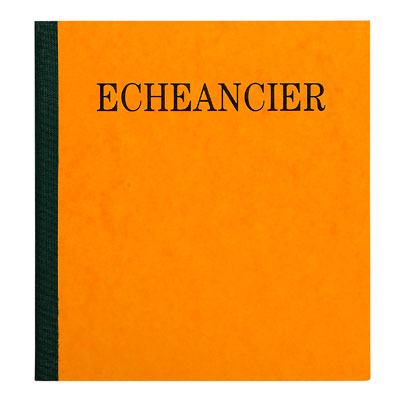 Cahier piqure Échéancier - Comptabilité