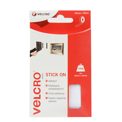 Ruban velcro auto-adhésif - Double face, patafix, velcro