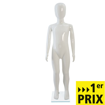 Mannequin enfant laqué 6 ans - Mannequins enfants