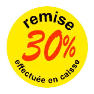 Gommettes adhésives remise 30 % - Pastilles adhésives Soldes