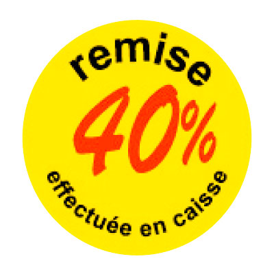 Gommettes adhésives  remise 40 % - Pastilles adhésives Soldes