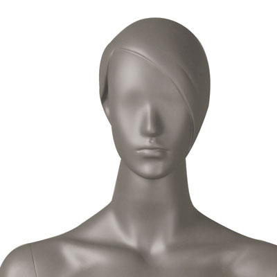 Mannequin femme, tête et cheveux sculptés - Mannequins cheveux sculptés-1