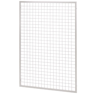 Grille avec cadre renforcé - Ligne Store blanc pas de 25 mm