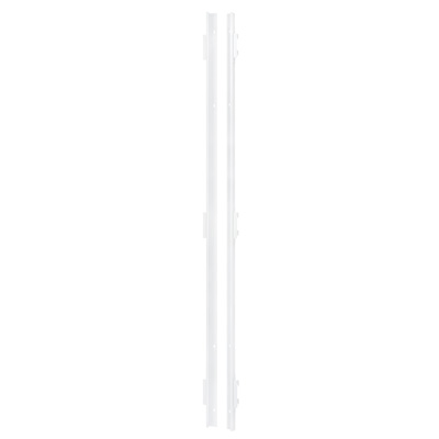 Profils U pour fond ép. 19 mm pas de 25 mm - Ligne Store blanc pas de 25 mm