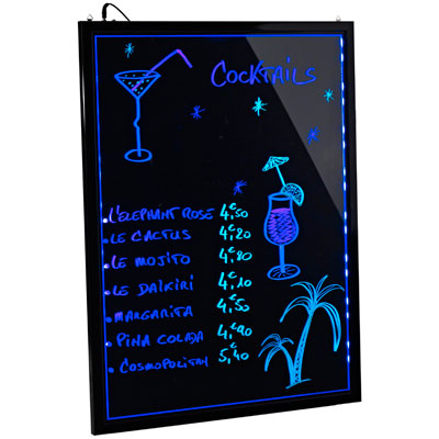 Tableau lumineux avec éclairage par LED - Tableaux lumineux-4