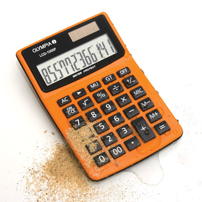 Calculatrice de bureau OLYMPIA LCD 1000P - Calculatrices-2