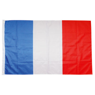 Drapeau Français à oeillets - Décors Bleu Blanc Rouge