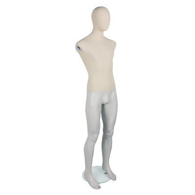 Mannequin homme vintage sans bras - Mannequins vintage-1