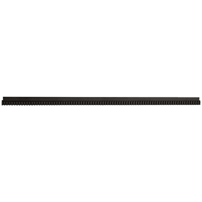 Profils avant pour diviseurs noir sablé 100 cm - Ligne Store noir Sablé pas de 25 mm