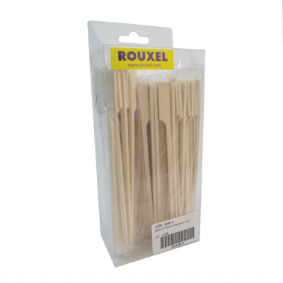 Brochettes stick bambou - Vaisselle biodégradable et compostable-1