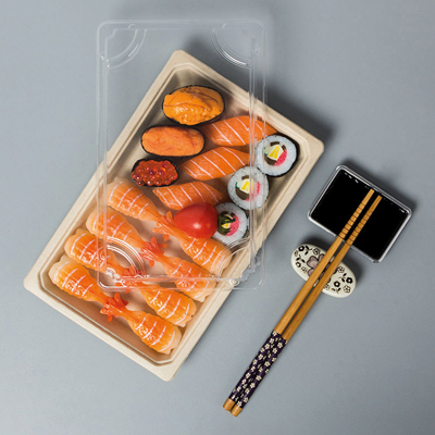 Boîtes à sushis avec couvercle - Boîtes et bols à salade-2