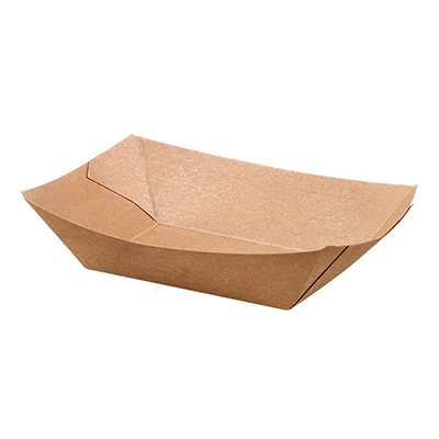 Barquettes kraft - Barquettes en carton et kraft