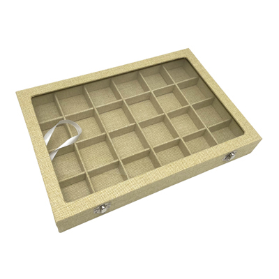 Coffret vitrine 24 cases - Coffrets vitrines