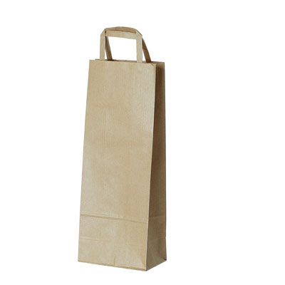 Sacs kraft 1 bouteille  - Sacs bouteilles