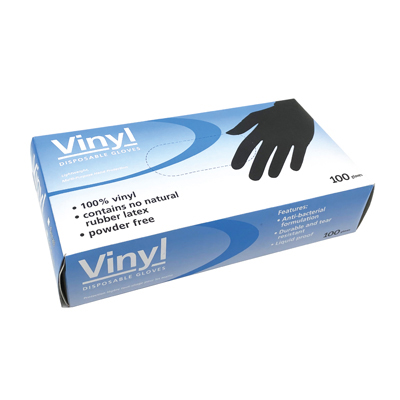 Gants vinyle non poudrés - Gants jetables-4