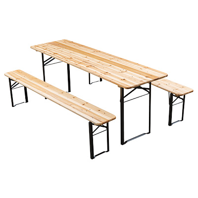 Table brasserie pliante L 116 - Tables pliantes traiteurs-1