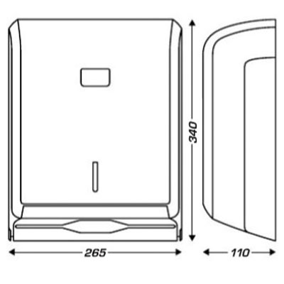 Distributeur essuie-mains  - Dévidoirs hygiène-1