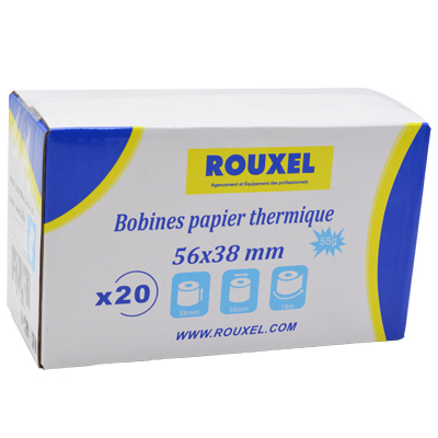 Bobines papier thermique pour tickets de cartes bancaires - Bobinettes de caisse-2