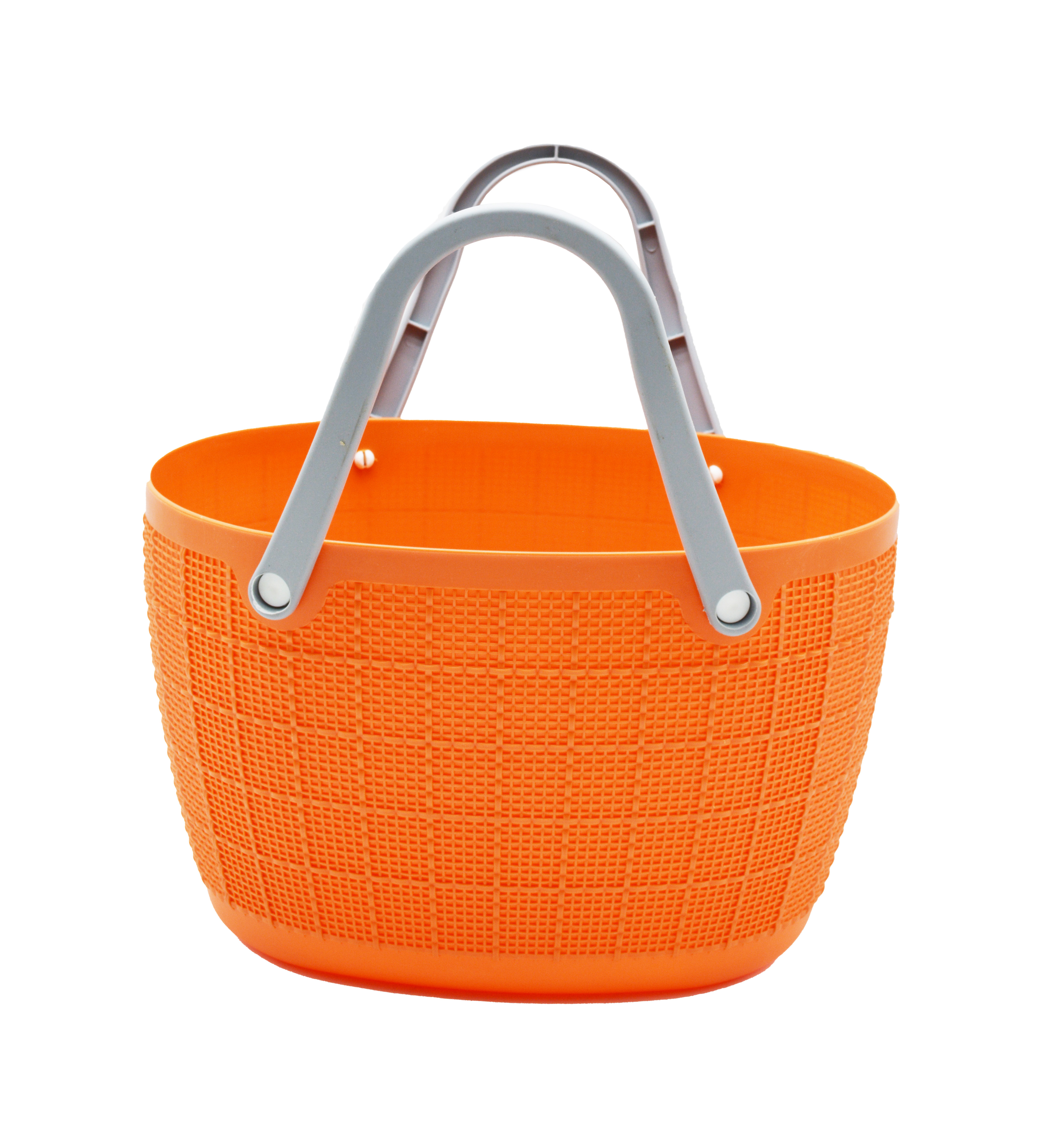 Panier libre-service orange 17 litres - Paniers libre-service et chariots