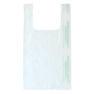 Sacs plastique biodégradables et compostables à bretelles - Sacs plastique biodégradables