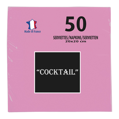 Serviettes cocktail Micro-gaufrées - Serviettes en papier