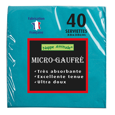 Serviettes Micro-gaufrées - Serviettes en papier