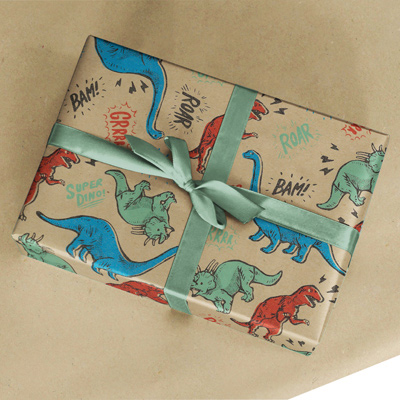 Papier cadeaux Dinos - Papiers cadeaux Enfants-1