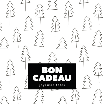 Bons cadeaux Joyeuses Fêtes - Chèque cadeaux Noël-1