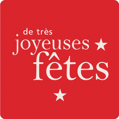 Étiquettes adhésives de très JOYEUSES FÊTES - Étiquettes cadeaux Noël