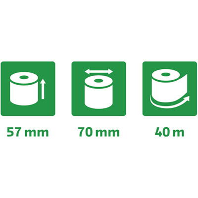 Bobine papier pour machines à calculer et caisses - Bobinettes de caisse-1