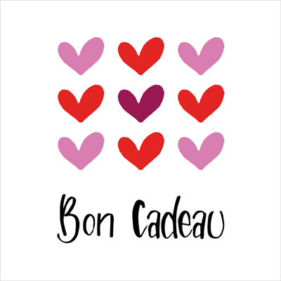 Bons cadeaux Petits coeurs - Bons cadeaux St Valentin-1