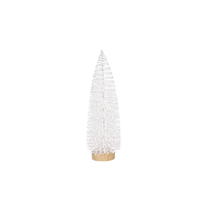 Sapin blanc - ø 8 x H 25 cm - Petits décors d'étalage