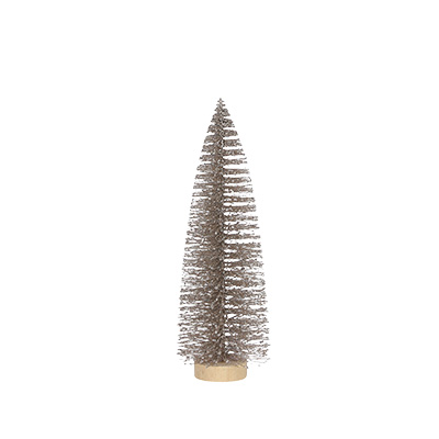 Sapin champagne - ø 10 x H 32 cm - Petits décors d'étalage