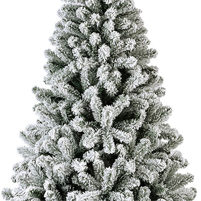 Sapin de Noël artificiel enneigé sur pied Monarch - H 180 cm - Sapins de Noël-1