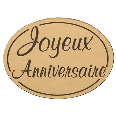 Étiquettes cadeaux adhésives Joyeux anniversaire - Étiquettes cadeaux adhésives