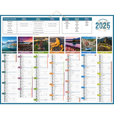 Calendrier Planète 2025 - Calendriers