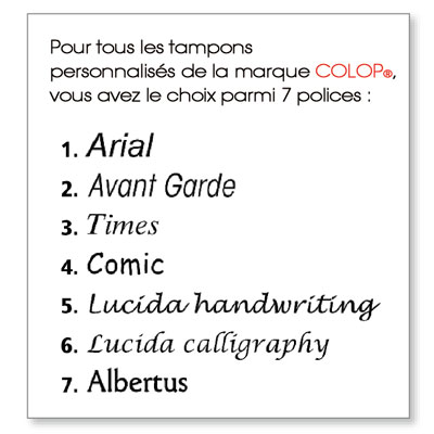 Tampon Printer 15 COLOP 1 à 2 lignes - Tampons personnalisés-2