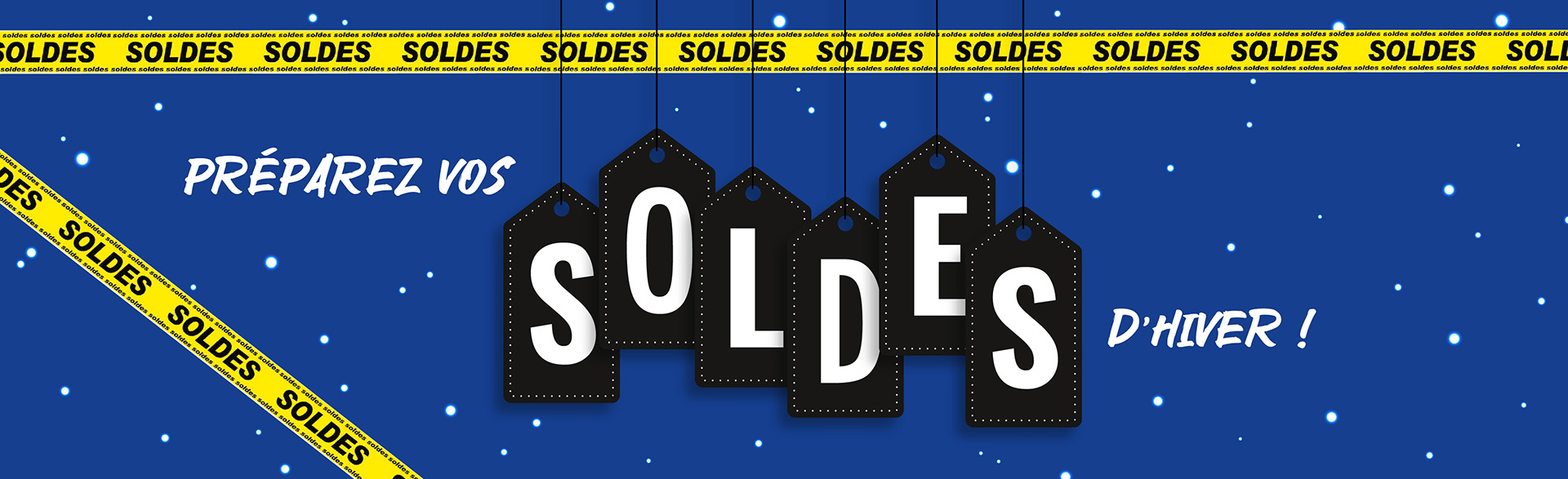 Sacs Soldes, Affiches, Étiquettes avec des nouveautés ROUXEL pour bien préparer vos SOLDES!