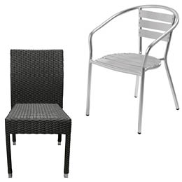 Chaises de terrasse