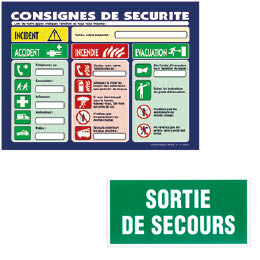 Signalétique de sécurité